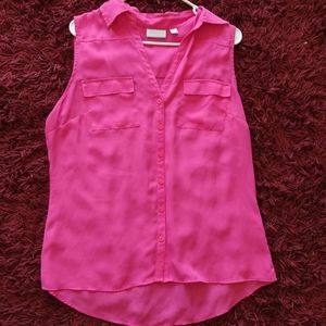 NY & CO Pink sheer sleeveless